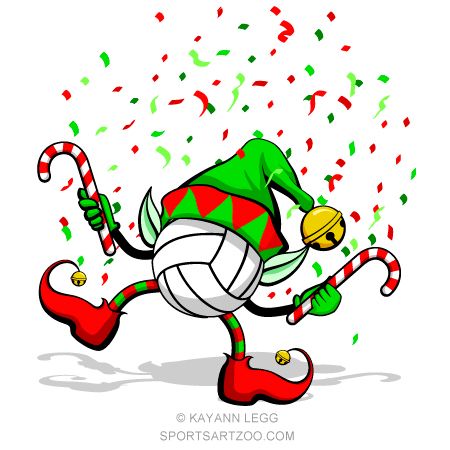 Fun Christmas Volleyball Wallpaper Volleyball Wallpaper Christmas Fun Volleyball