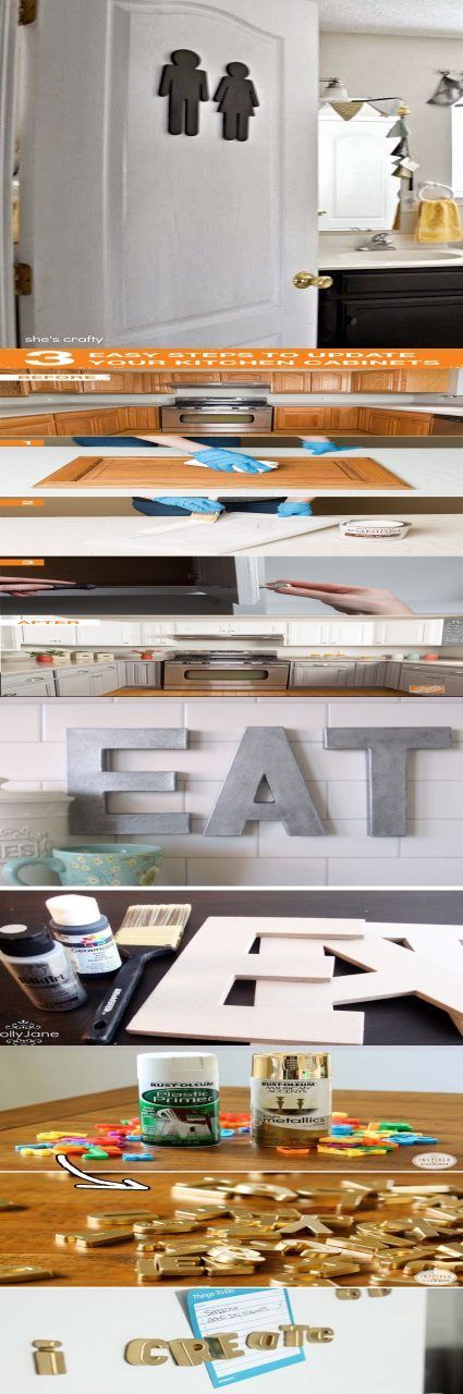 Top 10 Beautiful Diy Ideas And Home Decor Solutions 2 Update Your Kitchen Cabine Home Diy Diy On A Budget Decorating On A Budget<script async src=
