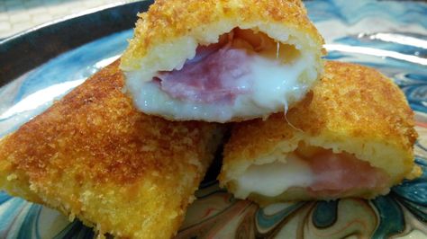 Retete Vechi Si Noi Panzerotti De Cartofi Cu Mozzarella Si Sunca Aperitivo Mozzarella Suncare
