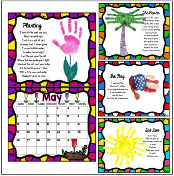 2021 Handprint Calendar Gift Handprint Calendar Handprint Calendar Preschool Calendar Gifts 2021 handprint calendar