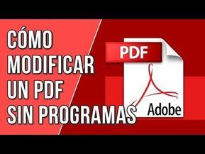 Escribir En Un Archivo Pdf Sin Cambiar El Formato Editar Pdf Youtube Aprender Informatica Aplicaciones Para Educación Alfabetizacion Informacional