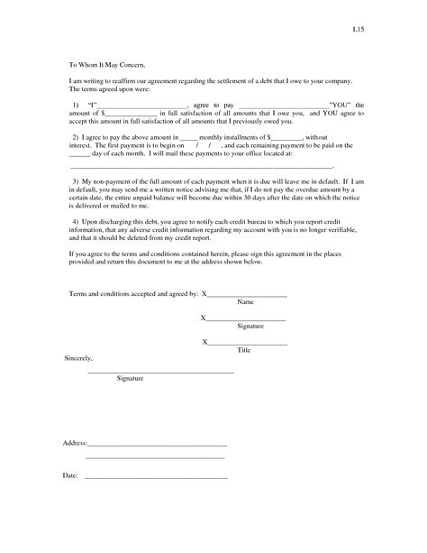 Credit Report Settlement Agreement Credit Report - i owe you - credit agreements Credit Report Settlement Agreement Credit Report - i owe you - credit agreements