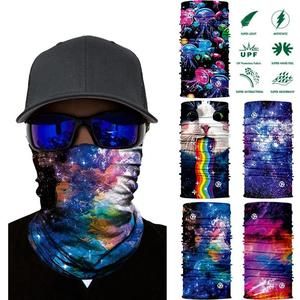 3D Multifunctional Protective Face Mask Cycling Scarf Outdoor Face Shield Headwear Windproof Hiking Headband Running Head Wrap Skiing Warm Neck Gaiter Snowboarding Bandana Balaclava UV Protection