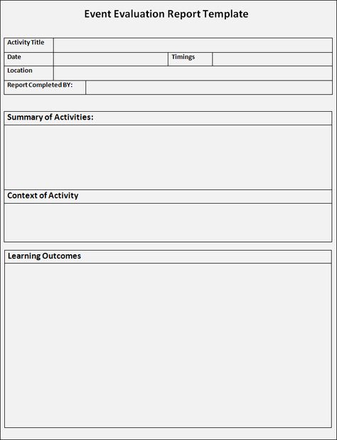 Event evaluation and assessment usually involves the reasoning and - monthly summary report template Event evaluation and assessment usually involves the reasoning and - monthly summary report template