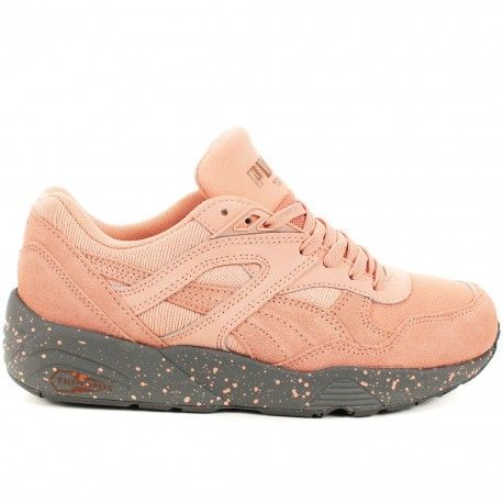 puma grise et rose puma grise et rose