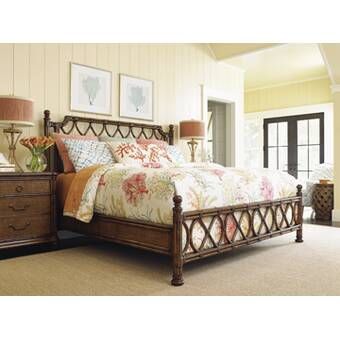 Bali Hai Open Frame Headboard In 2021 Tommy Bahama Furniture Tommy Bahama Bedroom Discount Bedroom Furniture