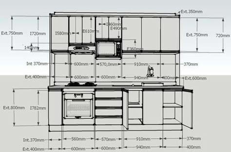 Plan de cuisine les différents types Kitchens, Kitchen design - idee plan maison en longueur Plan de cuisine les différents types Kitchens, Kitchen design - idee plan maison en longueur