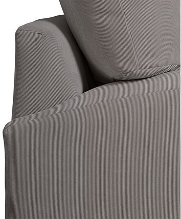 Furniture Rhyder 4 Pc 80 Fabric Sectional Sofa With Chaise Created For Macy S Reviews Sofas Fabric Sectional Sofa, Rhyder 4 Pc 80 Fabric Sectional Sofa With Chaise