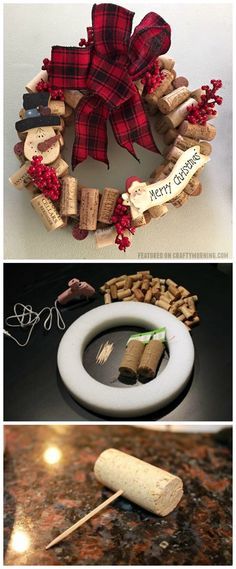 Christmas Snowman Cork Container Metal Handcrafts Home Decoration Practical Crafts Christmas Gift