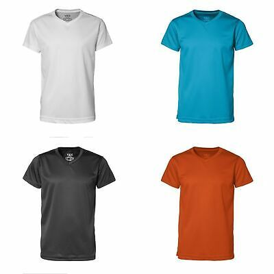 ID Childrens//Kids Yes Active Short Sleeve V-Neck T-Shirt