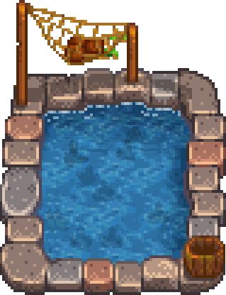 Fish Pond Stardew Valley Wiki Spring Outdoor Decor Ponds Fish Pond Spring Outdoor Decor Ponds, How To Build Your Own Garden Fish Pond Stardew