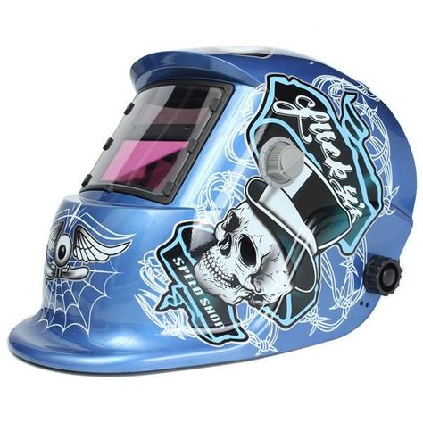 R Welding Helmet Solar Auto Darkening Welding Helmet TIG MIG Weld Welder Lens Grinding Mask TOOGOO