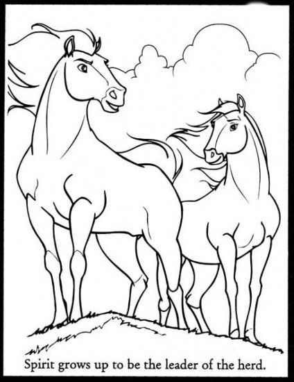 Spirit Stallion Of The Cimarron Coloring Pages Horse Coloring Pages Horse Coloring Horse Drawings