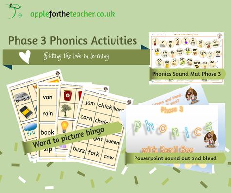 phonics interactive games phase 3 learning how to read