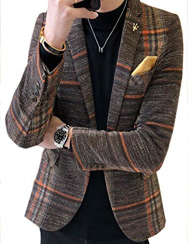 Jotebriyo Mens Business Long Sleeve England Casual Slim Fit Button Down Dress Shirts