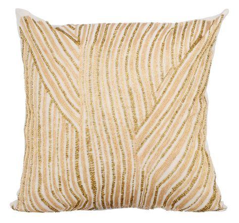 Decorative Gold Throw Pillow Case 16 Square Pillowcase Gold Pillowcases