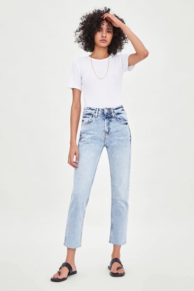 zara jeans slim