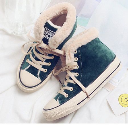 converse fourrée fille