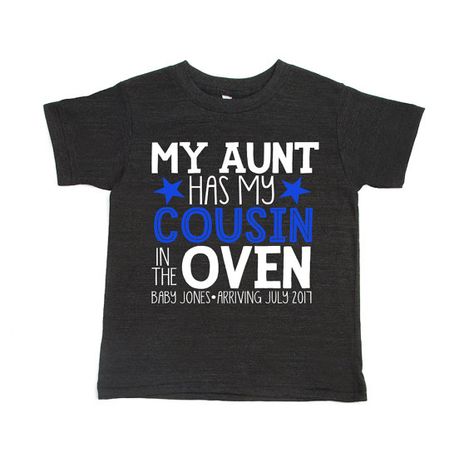 Oliver and Olivia Apparel Big Cousin Tee Big Cousin Top Big Cousin Shirt