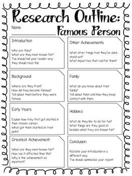 biography report