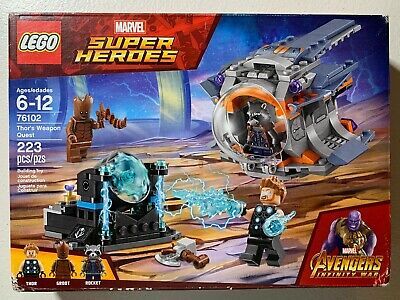 LEGO Groot Minifigure Avengers Infinity War 76102 Thor/'s Weapon Quest