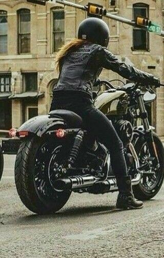 Harleydavidsonsportsterwomen Female Motorcycle Riders