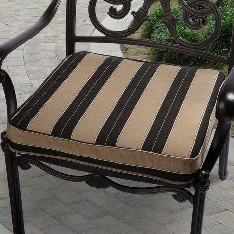 Mozaic Company 22 5 X In Sunbrella Striped Outdoor Square 22 5 In Sunbrella Striped Outdoor
