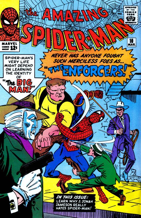 Amazing Spider Man Vol 1 10 Classic Comic Books Avengers Comics Marvel Comics Covers