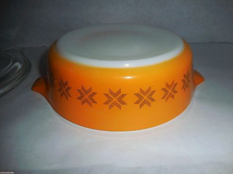 1 Pint with Pyrex Glass Lid 470-C Vintage Retired Pyrex Butterfly Gold Cinderella Casserole 471