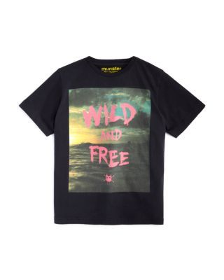 Youth Boys Peace Bones Tee White Size 14 Munster Kids Munster