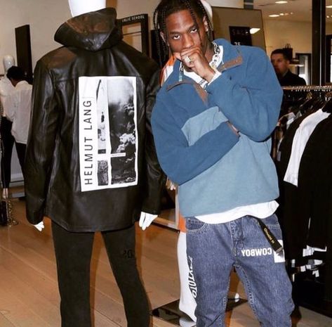 travis scott green pants