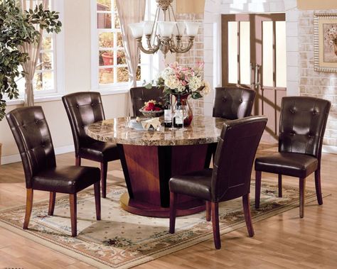 Captivating Chandelier Above Marble Top Round Dining Room Captivating Chandelier Above Marble Top Round Dining Room