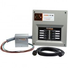 Generac Homelink 30 Amp 8 Circuit Manual Transfer Switch Norwall Generator Transfer Switch Transfer Switch Power Inlet