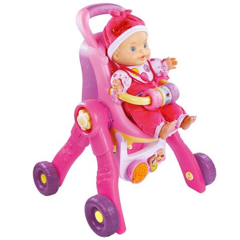 Carrito Para Munecas Little Love De Bebe 3 En 1 Idioma Castellano Vtech Carrito Para Munecas Little Love De Bebe 3 En 1 Idioma Castellano Vtech