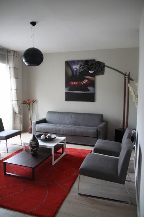 Apartment Ideas Decoration Salon Noir Decoration Salon Appartement Deco Salon Blanc