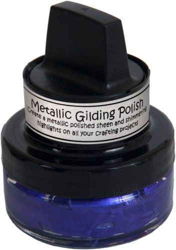 2 Pack Cosmic Shimmer Metallic Gilding Polish-Enchanted Gold