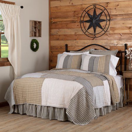 Love This Cream Charcoal Sawyer Mill Quilt Set On Zulily Zulilyfinds Farmhouse Bedding King Quilt Sets Quilt Sets