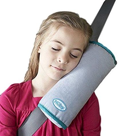Nuby SeatBelt Pillow For Kids Car Travel Pillow and Seat Belt Covers