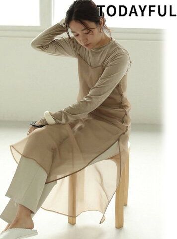 TODAYFUL トゥデイフル Organdy Camisole Dress 19秋冬. 11920331 ...