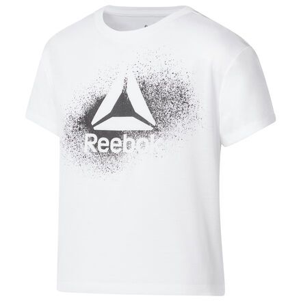 Reebok Girls Training Tee Plus White Reebok Us