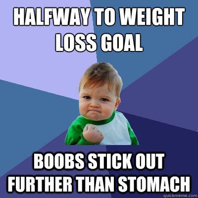 weight loss meme