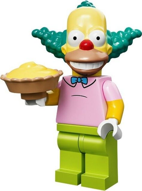 Lego Krusty The Clown Minifigure minifig NEW