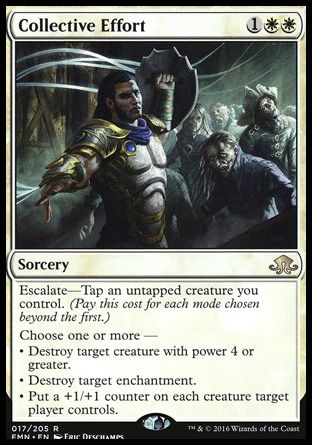 Collective Effort Magic Card MTG Eldritch Moon
