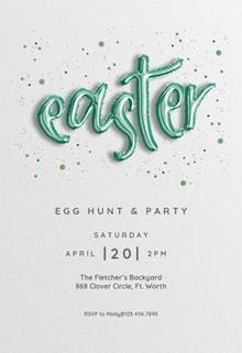 easter invitation templates free greetings island easter invitation templates free