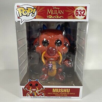 Mushu 10/" Vinyl Figure Funko Pop Disney Mulan