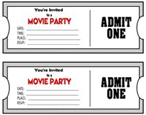 printable movie ticket invite todays parent parties movie movie ticket invitation template