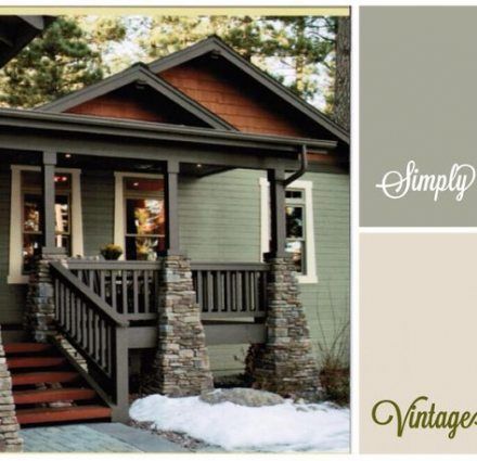 Can You Paint Siding On A House Painted Vinyl Siding Before And After Aluminum Siding Painting Before And After Facade House House Painting Siding Paint