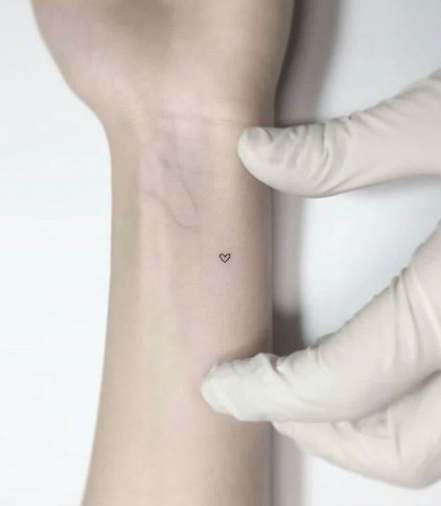 23 Ideas Tattoo Ideas Small Wrist Heart Tiny Heart Tattoos Little Heart Tattoos Small Heart Tattoos