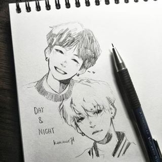 Work Of Art Kpop Drawings Chibi Drawings Sketches
