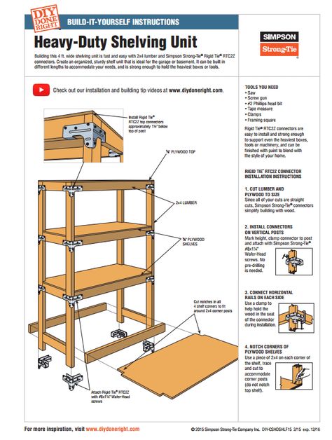 Diy 2x4 Shelving Unit Storage Shelves Garage - Diy 2×4 Basement Shelves Diy 2x4 Shelving Unit Storage Shelves Garage - Diy 2×4 Basement Shelves